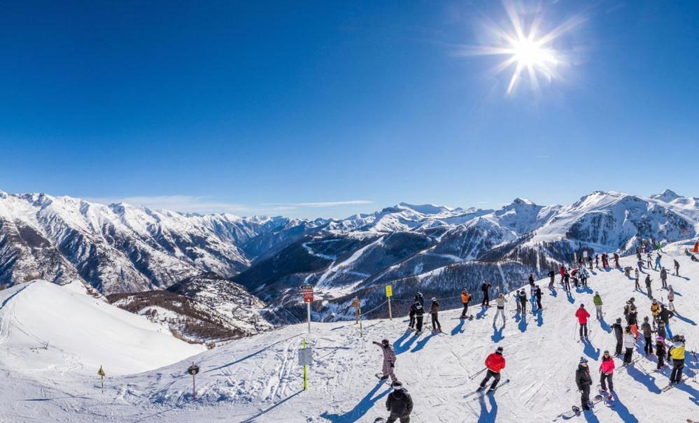 Studio Tres Agreable Proche De Auron Saint-Étienne-de-Tinée Exterior foto